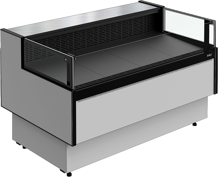Витрина холодильная Carboma Palm 3 GC95 VM 1,25-2 версия 2.0 (9006-9005, открытая, без боковин)