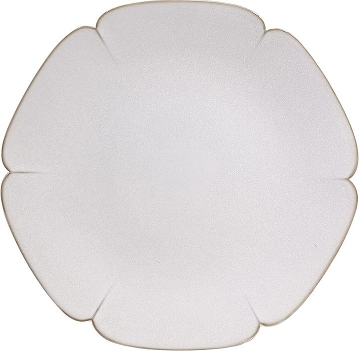 Тарелка Roomers Tableware L9726-CREAM d=28 см (каменная керамика)