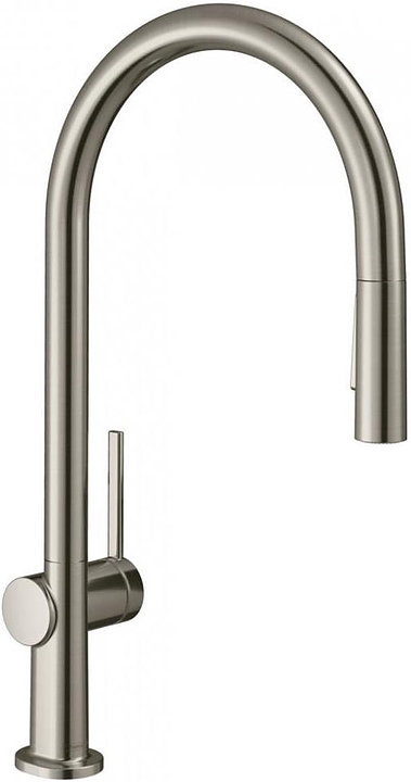 Смеситель для кухни Hansgrohe HG M54 Talis 210 72800800 с вытяжным душем, под сталь