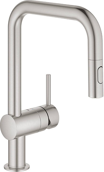 Смеситель для кухни с вытяжным изливом Grohe Minta 32322DC2