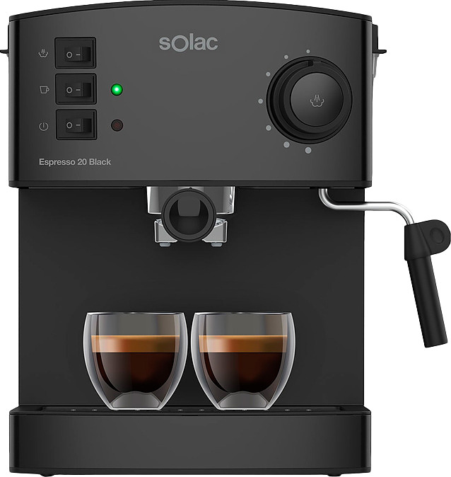 Кофеварка Solac Espresso 20 Black CE4482