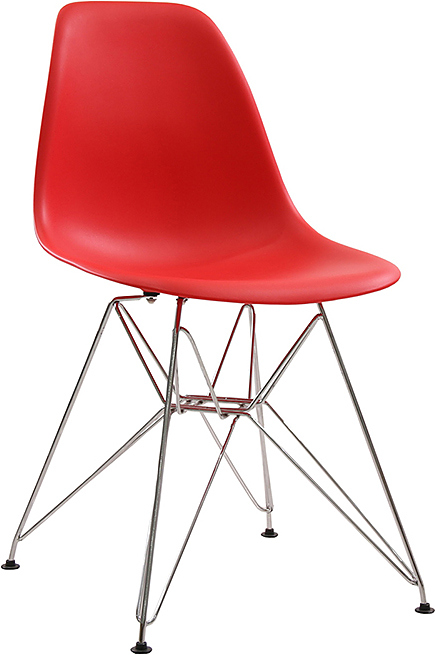 Стул Eames Metal красный