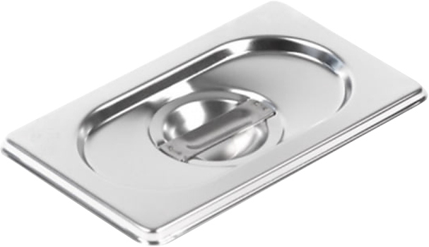 Крышка для гастроемкости Luxstahl GN 1/3 нерж. сталь