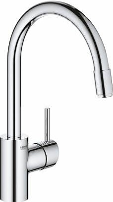 Смеситель для кухни с вытяжным изливом Grohe Concetto New 32663003