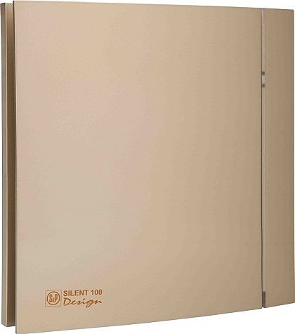 Вентилятор вытяжной Soler & Palau Silent 100 CZ Design Champagne-4C