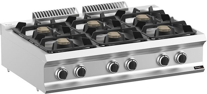 Плита газовая Apach Chef Line GLRRG129P