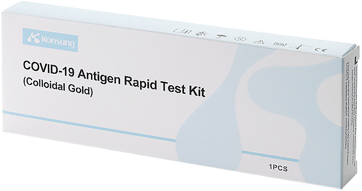 Экспресс-тест на COVID-19 Konsung SARS-CoV-2 COVID-19 Ag 1 шт.