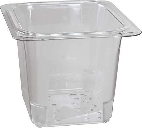 Лоток перфорированный Cambro 65CLRCW 135 GN 1/6-150 (176х162х150) поликарбонат