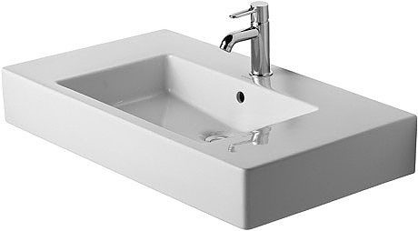 Раковина Duravit Vero 0329850000 85х49х17 см, керамика