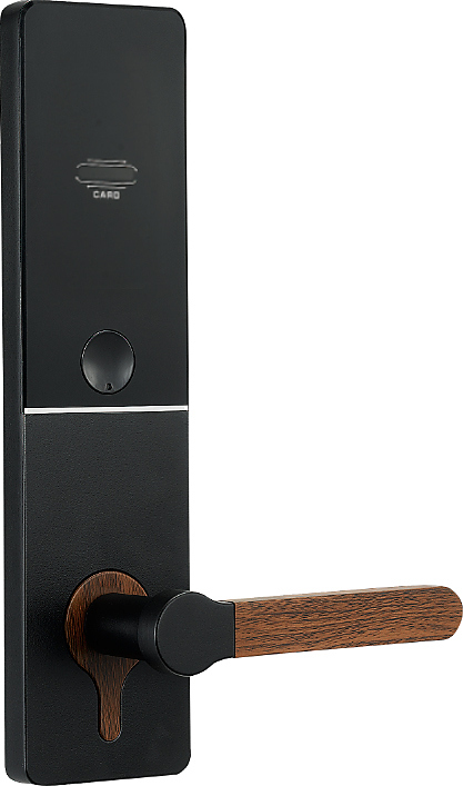 Замок электронный OZLOCKS HL-F25/H/TM "Loft" Temic черный