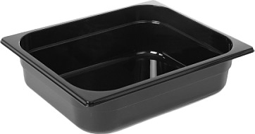 Гастроемкость Enigma Cookware 1/2*100mm black GN1/2-100 (325х265х100) поликарбонат черная