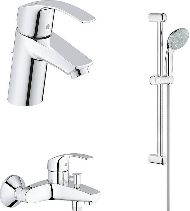 Комплект душевой Grohe Eurosmart 124446