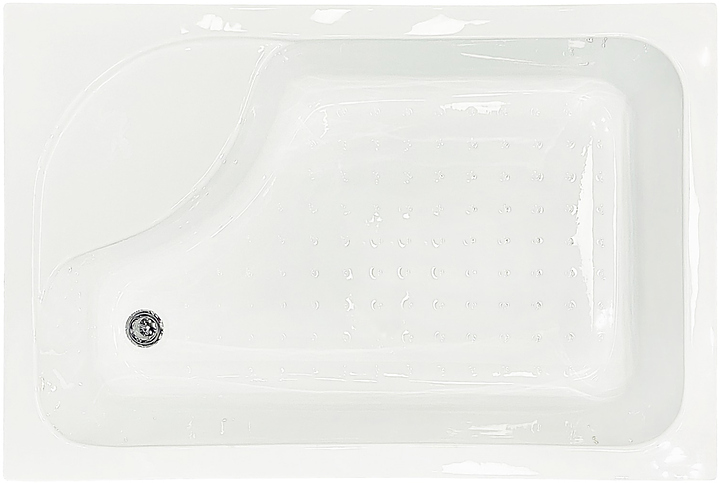 Поддон душевой в сборе Royal Bath RB8100BP-L 100х80х45 см, акрил, глубокий