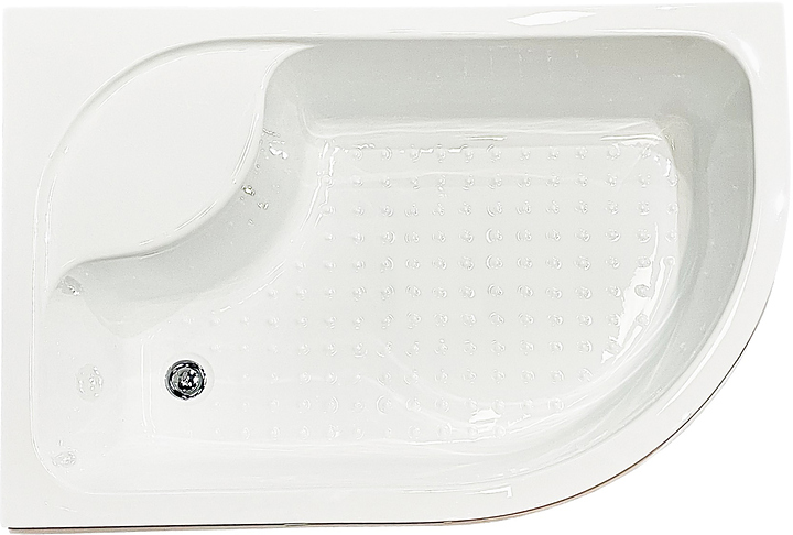 Поддон душевой Royal Bath RB8120BK-L 120х80х45 см, акрил, глубокий