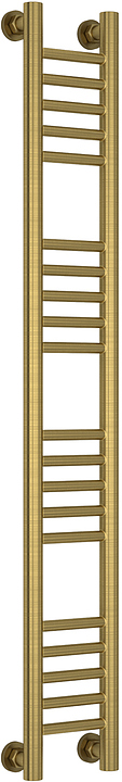 Полотенцесушитель водяной Сунержа Богема+ 120x15 см состаренная латунь