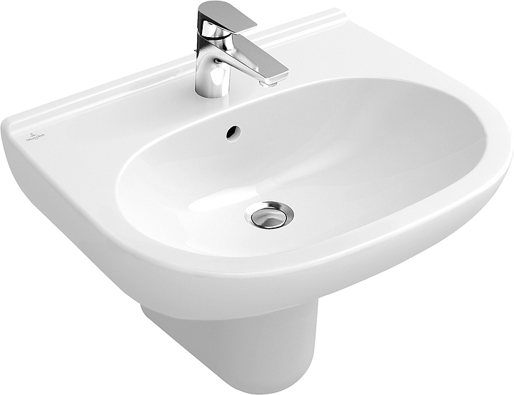 Раковина Villeroy & Boch O.novo 51606501 65х51х18 см, керамика