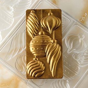 Форма для шоколада Pavoni Chocolate Bar Xmas spirit  PC5058FR