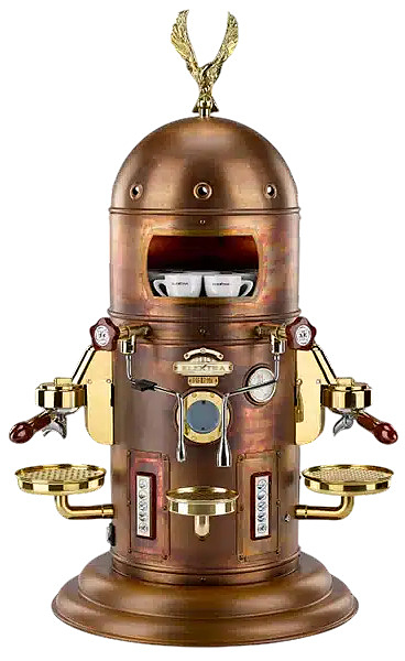 Кофемашина Elektra BELLE EPOQUE 2GR Riforma медь/окисленная латунь