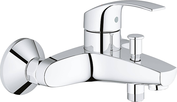 Смеситель для ванны и душа настенный Grohe Eurosmart New 33300002