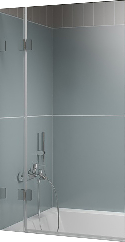 Шторка в ванну RIHO SCANDIC S109 100х150 см