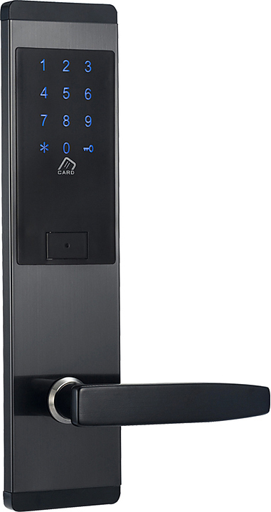 Замок электронный OZLOCKS HL-F16/SM/MF Mifare Smart черный