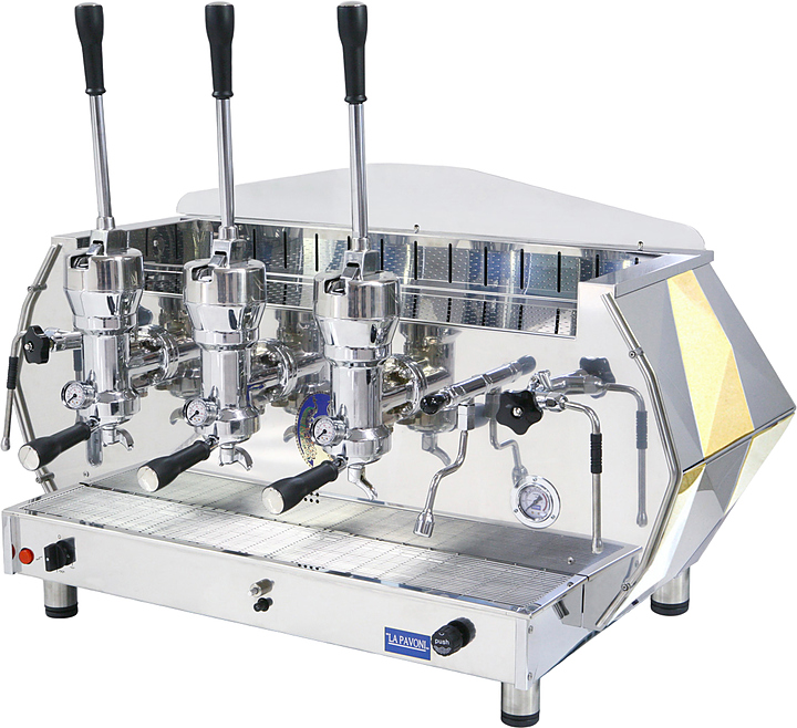 Кофемашина леверная La Pavoni DIA3L2419EU золотая