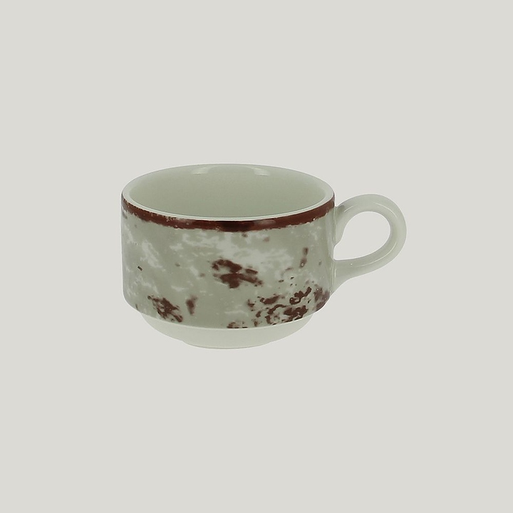 Чашка RAK Porcelain Peppery BACU23PGY 230 мл