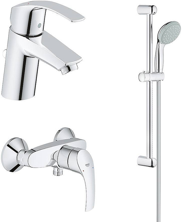 Смесители для раковины и душа Grohe Eurosmart 123576