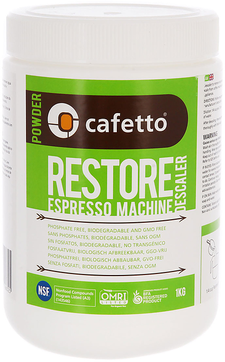 Средство для чистки Cafetto Restore Descaler