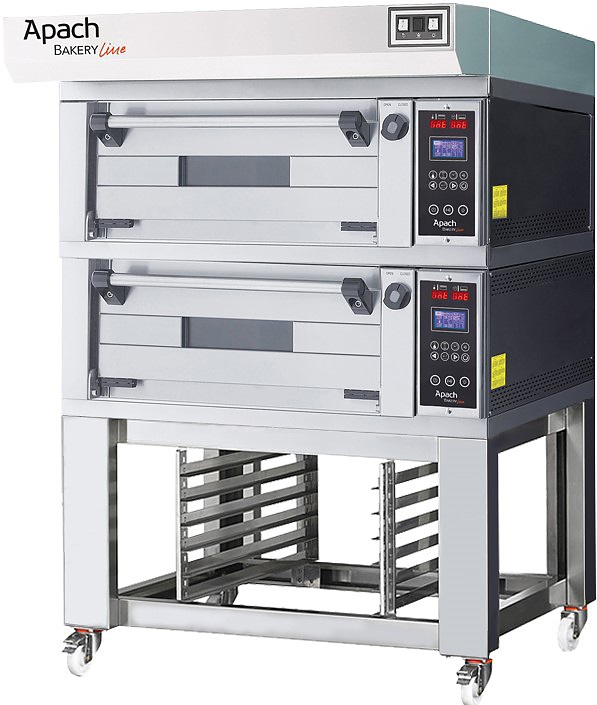 Печь для пиццы подовая Apach Bakery Line E22PZS DPBI-T