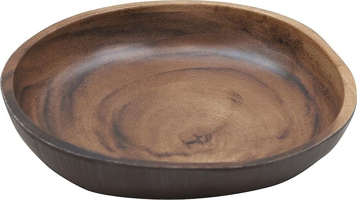 Салатник P.L. Proff Cuisine 531406-TAI African Wood 2 300 мл 16х15,5х3 см (меламин) овальный