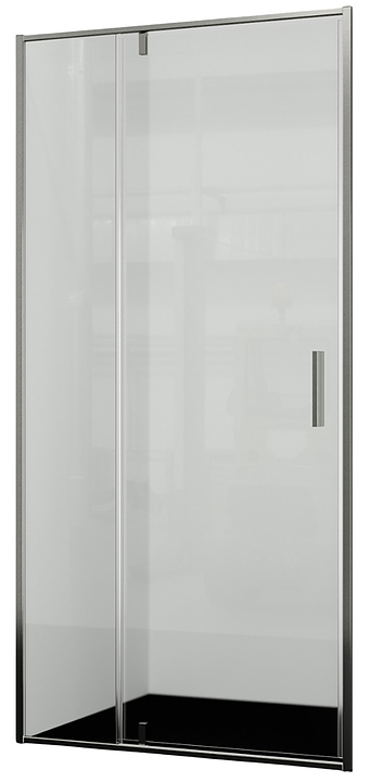 Дверь душевая Wasserkraft Spree 14P12 1000х2000 мм, никель
