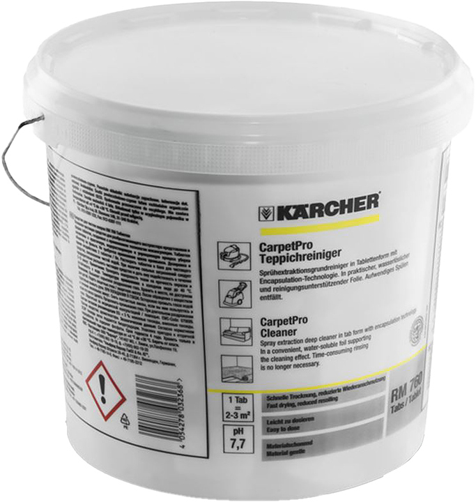 Средство для чистки ковров в таблетках Karcher RM 760 (200 шт), 6.295-851