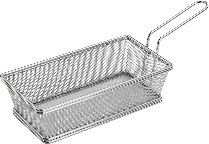 Корзинка для подачи P.L. Proff Cuisine MCB-8T (HONRY) 21,7х12 см h=6 см (нерж. сталь)