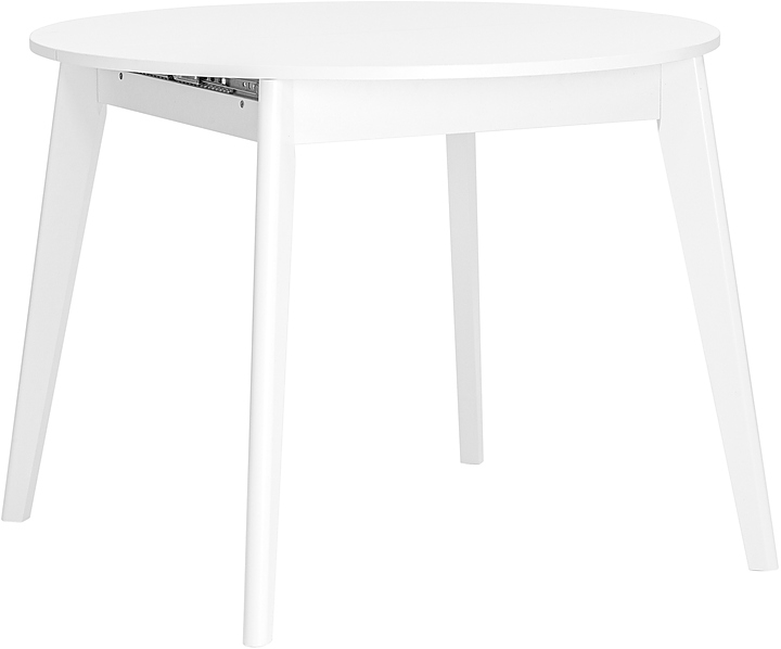 Стол Stool Group Rondo 100-135*100 раскладной белый