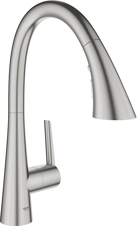 Смеситель для кухни с вытяжным изливом Grohe Zedra 32294DC2