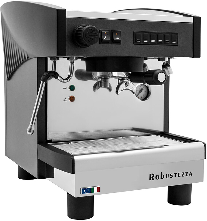 Кофемашина ROBUSTEZZA ST1E высокие группы, черная