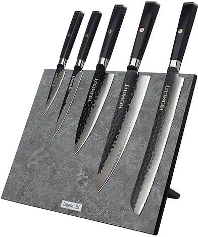 Набор ножей HEIMCUT Black Damascus HC/HEXA-0416-SET