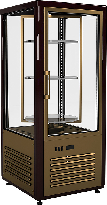 Шкаф-витрина кондитерская KAYMAN К-ШВ-120В