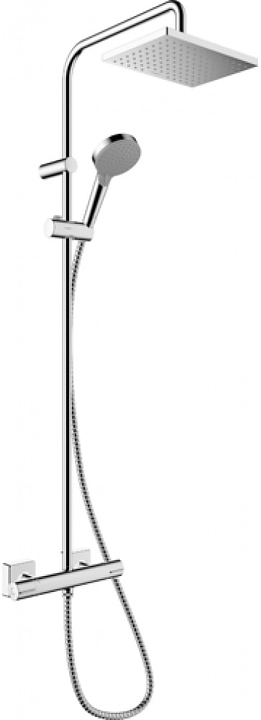 Стойка душевая с термостатом Hansgrohe HG Vernis Shape Showerpipe 230 26319000 хром