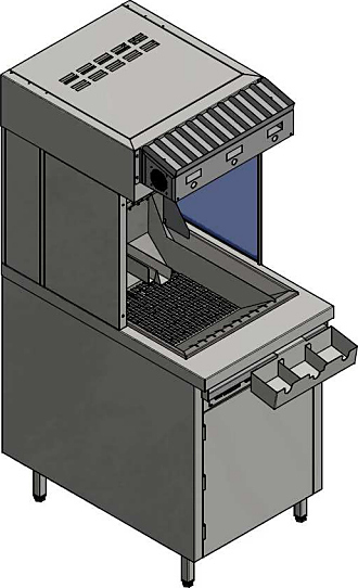 Станция хранения и фасовки картофеля фри Follett 1283191