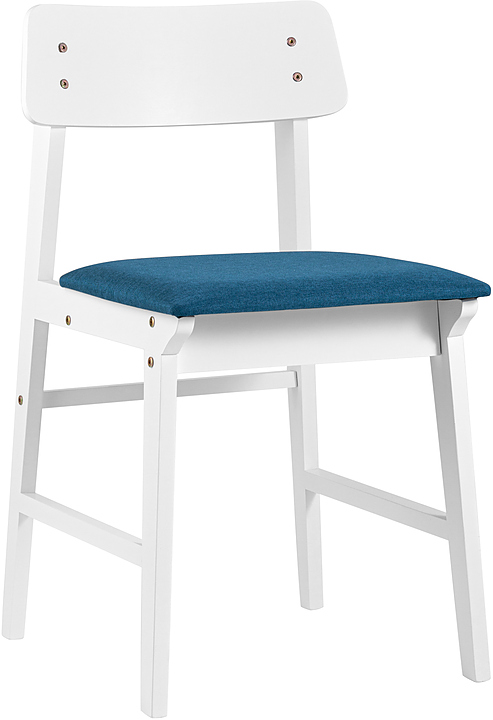 Стул Stool Group ODEN WHITE синий 2шт.