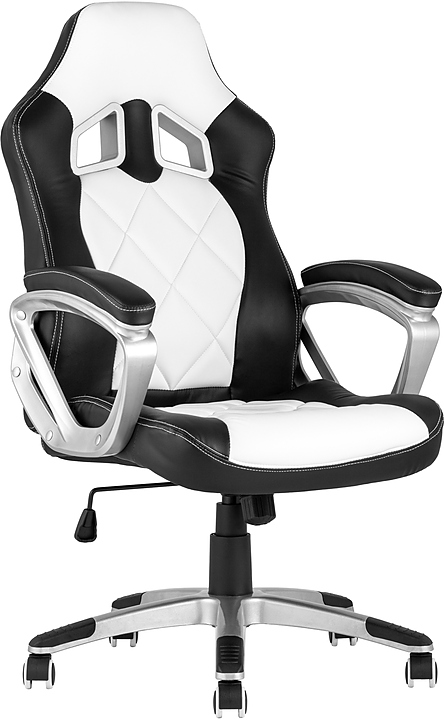 Кресло игровое TopChairs Continental белое