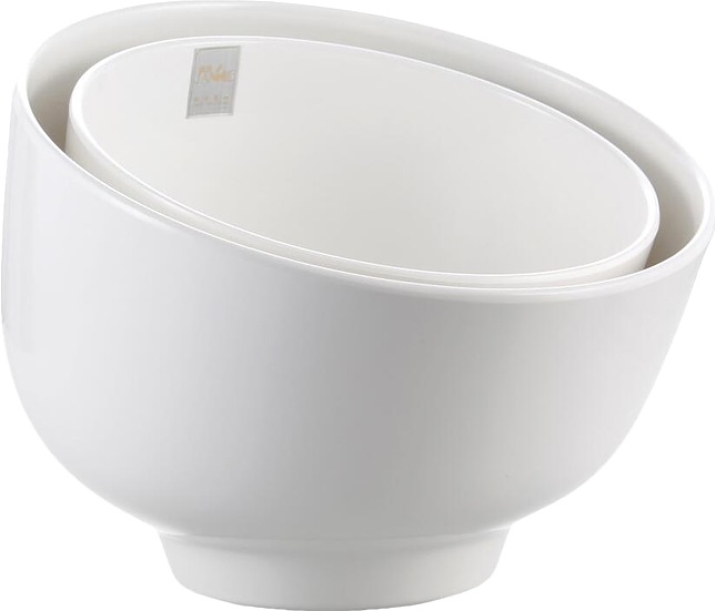 Салатник P.L. Proff Cuisine J134531-GC White 2700 мл 25х20 см (меламин) круглый