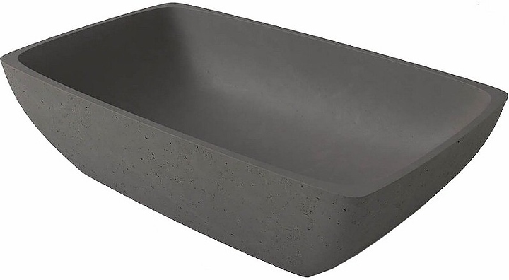 Раковина Holbi Titan Nano Concrete 59х36 см, бетон