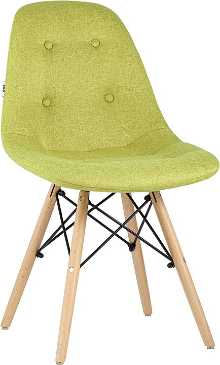 Стул Stool Group DSW SOFT рогожка оливковый