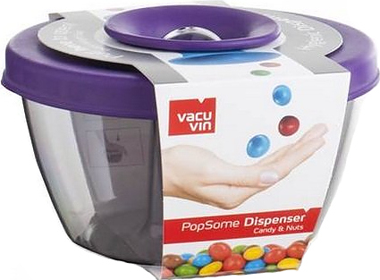 Емкость для хранения VacuVin 2830860 0,45 л, фиолетовая