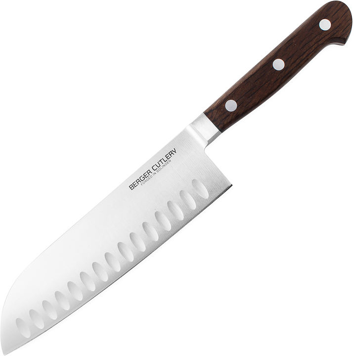 Нож поварской BERGER CUTLERY Classic Smoked Oak BC210916 180 мм