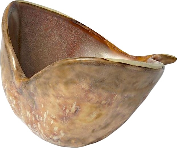 Салатник P.L. Proff Cuisine Pearl Shell Frutti di Mare QB23190009 100 мл 13х13 см h=8,5 см (керамика)