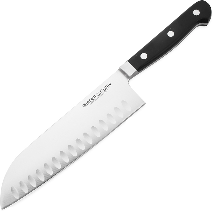 Нож кухонный Сантоку BERGER CUTLERY Classic Pro BC220916 180 мм